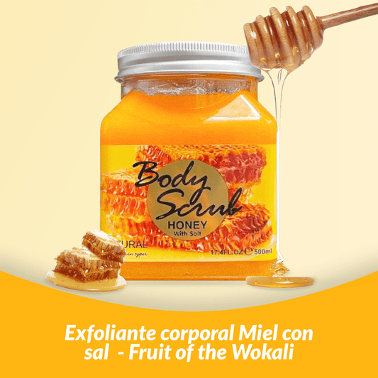 Exfoliante Corporal Miel Con Sal 500ml