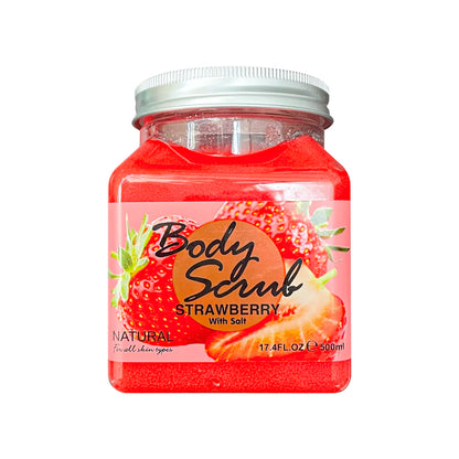 Exfoliante Corporal Fresa Con Sal 500ml