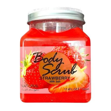 Exfoliante Corporal Fresa Con Sal 500ml